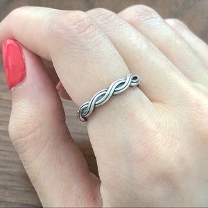 Pandora Silver Twist Ring